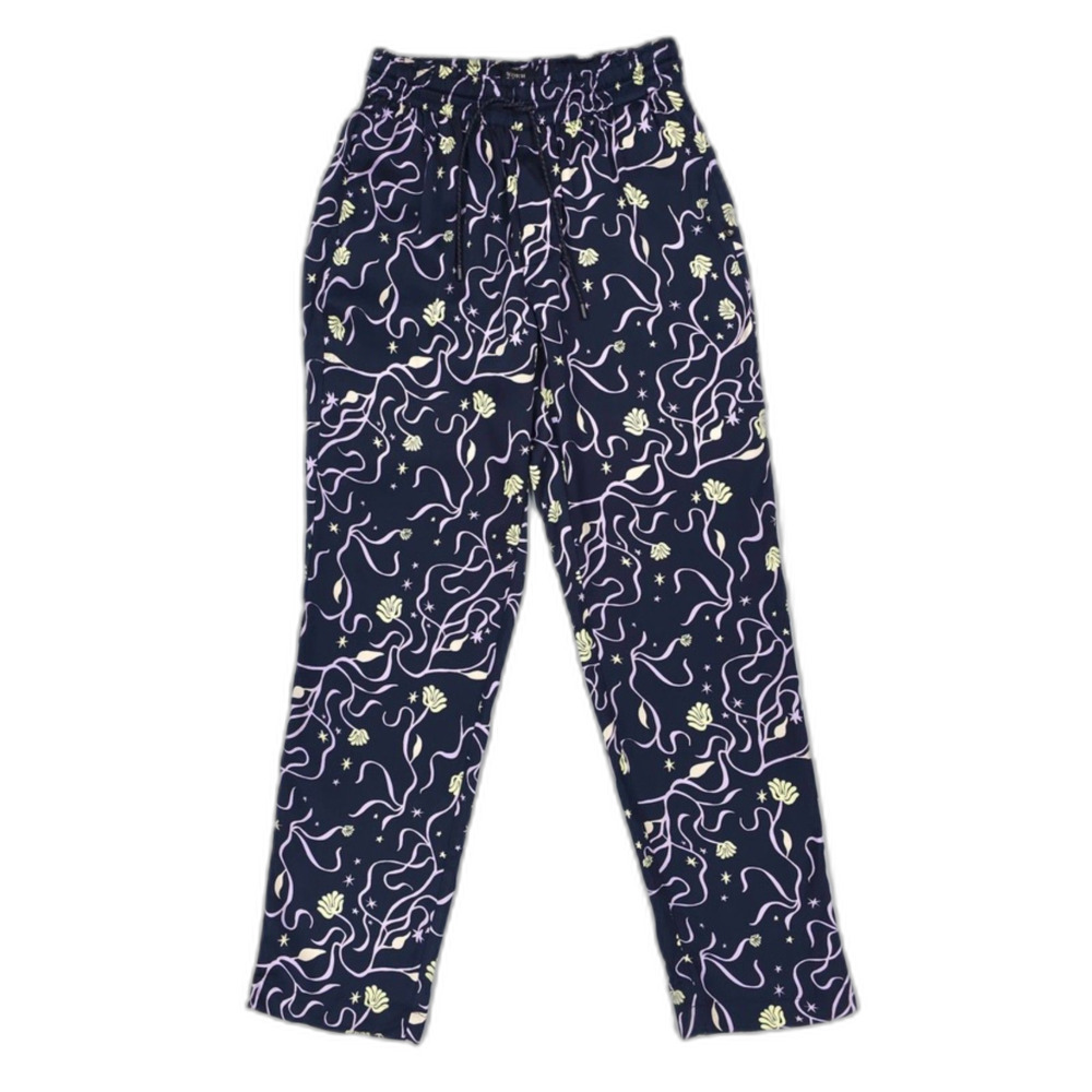NEW Scotch & Soda Nina Mid-Rise Tapered Jogger Artsy Maximalist Athleisure Boho